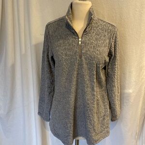 Susan Graver weekend 1/4 zip, NWOT